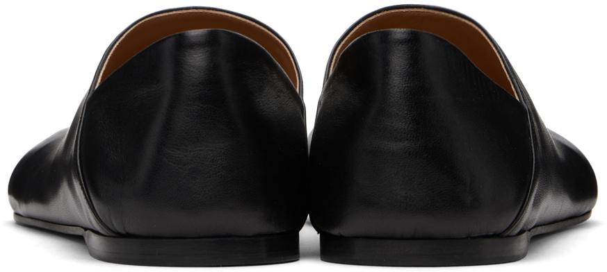 Black Paw Loafers