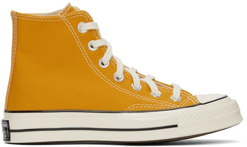 Yellow Chuck 70 High Sneakers