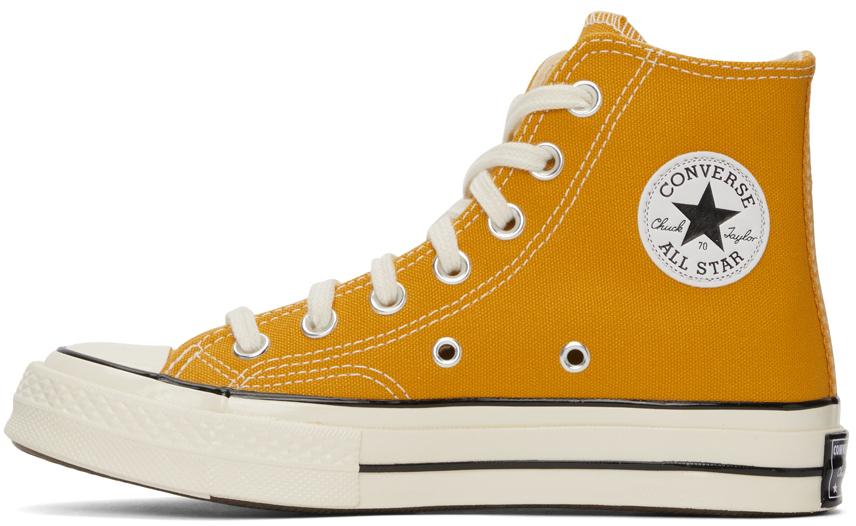 Yellow Chuck 70 High Sneakers