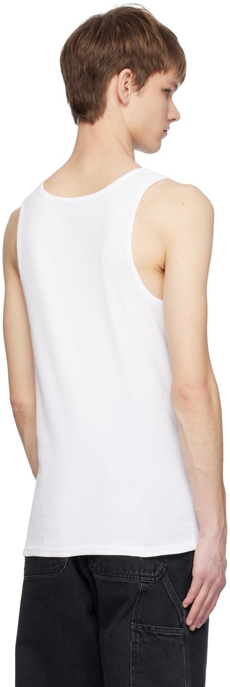 Two-Pack White A-Shirt Tank Tops