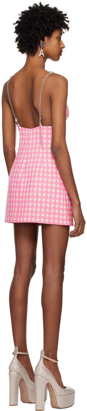 Pink Deco Bow Minidress