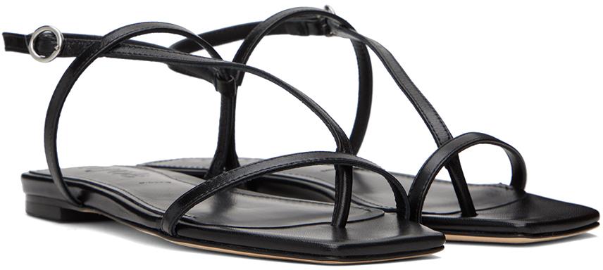 Black Ella Sandals