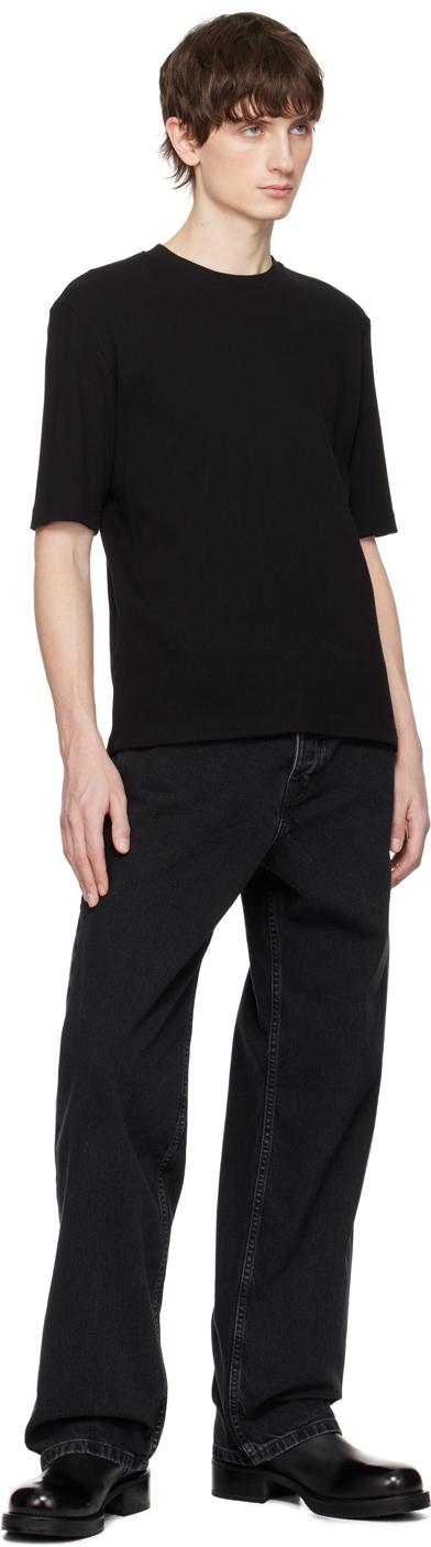 Black Rib T-Shirt