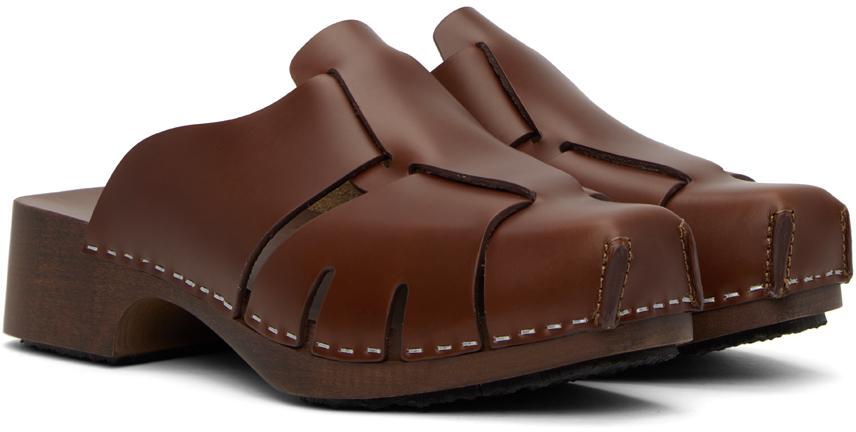 Tan Licia Clogs