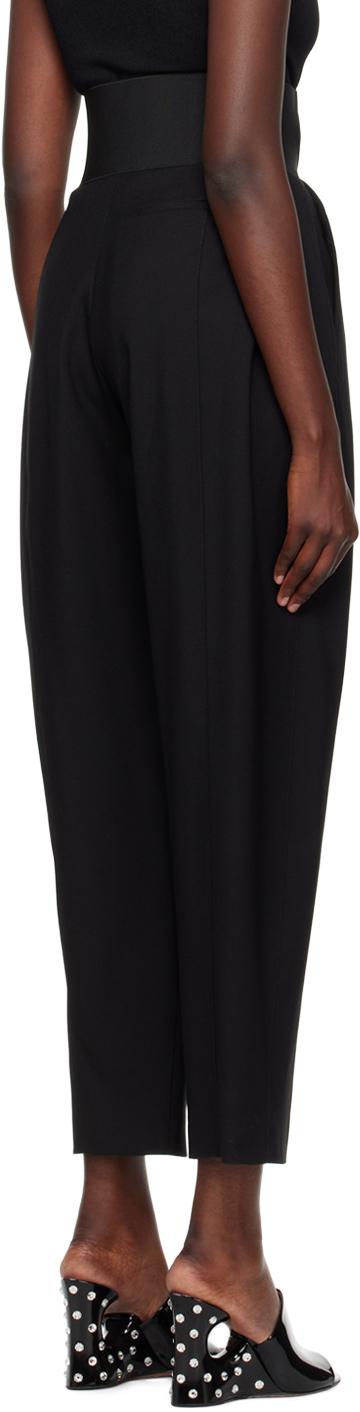 Black Belted Trousers