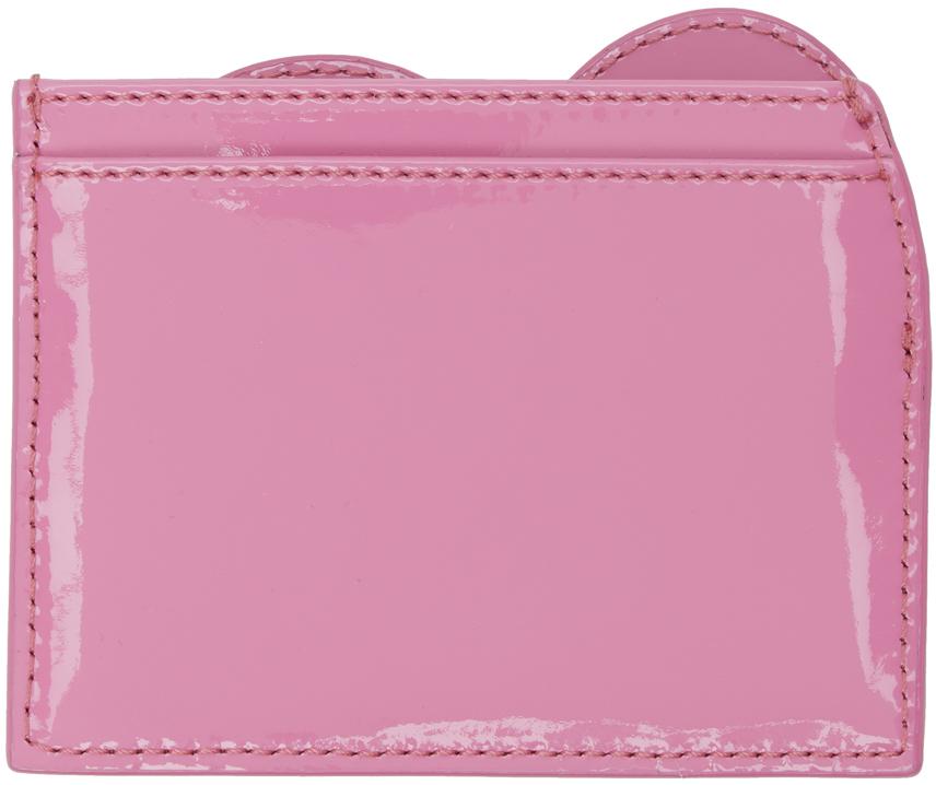 Pink Heart Card Holder