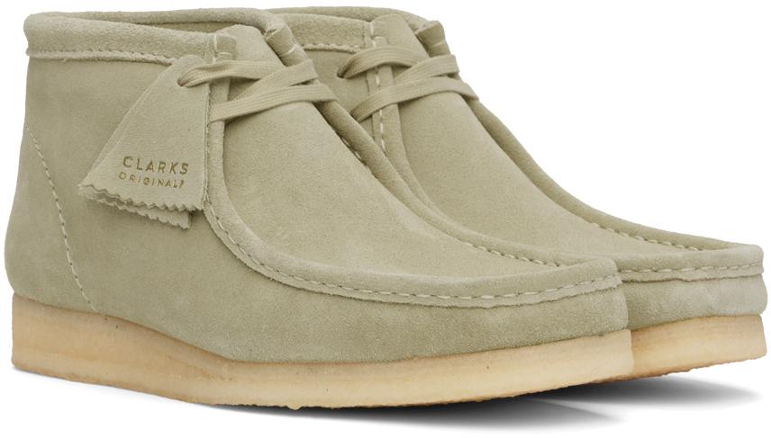 Beige Wallabee Boots