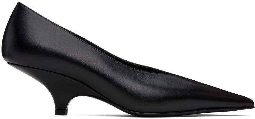 Black 'The Wedge-Heel' Pumps