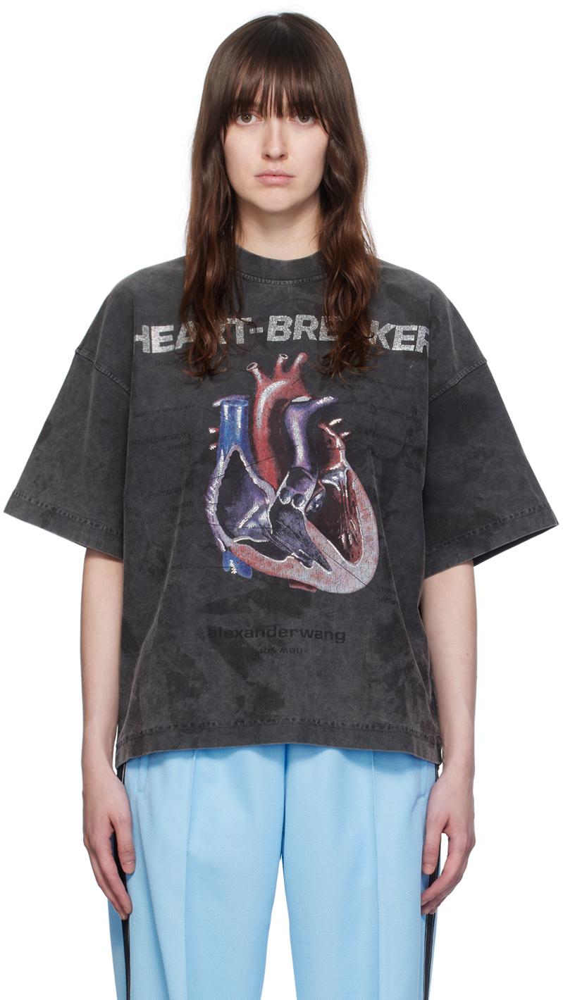 Gray 'Heartbreaker' T-Shirt