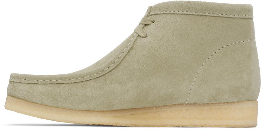 Beige Wallabee Boots