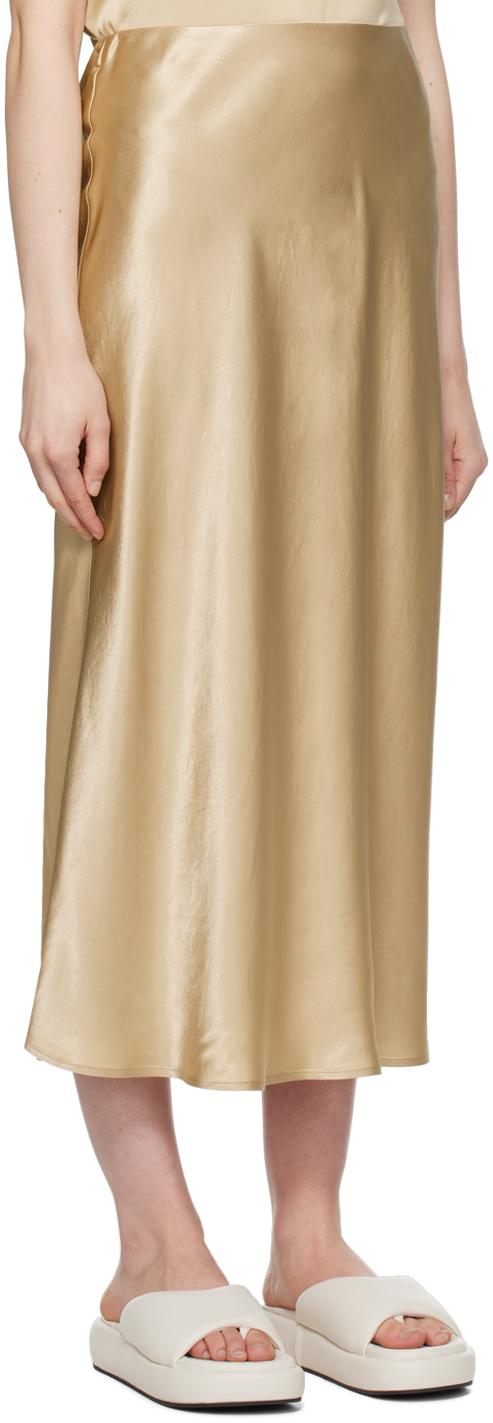 Tan Blando Midi Skirt