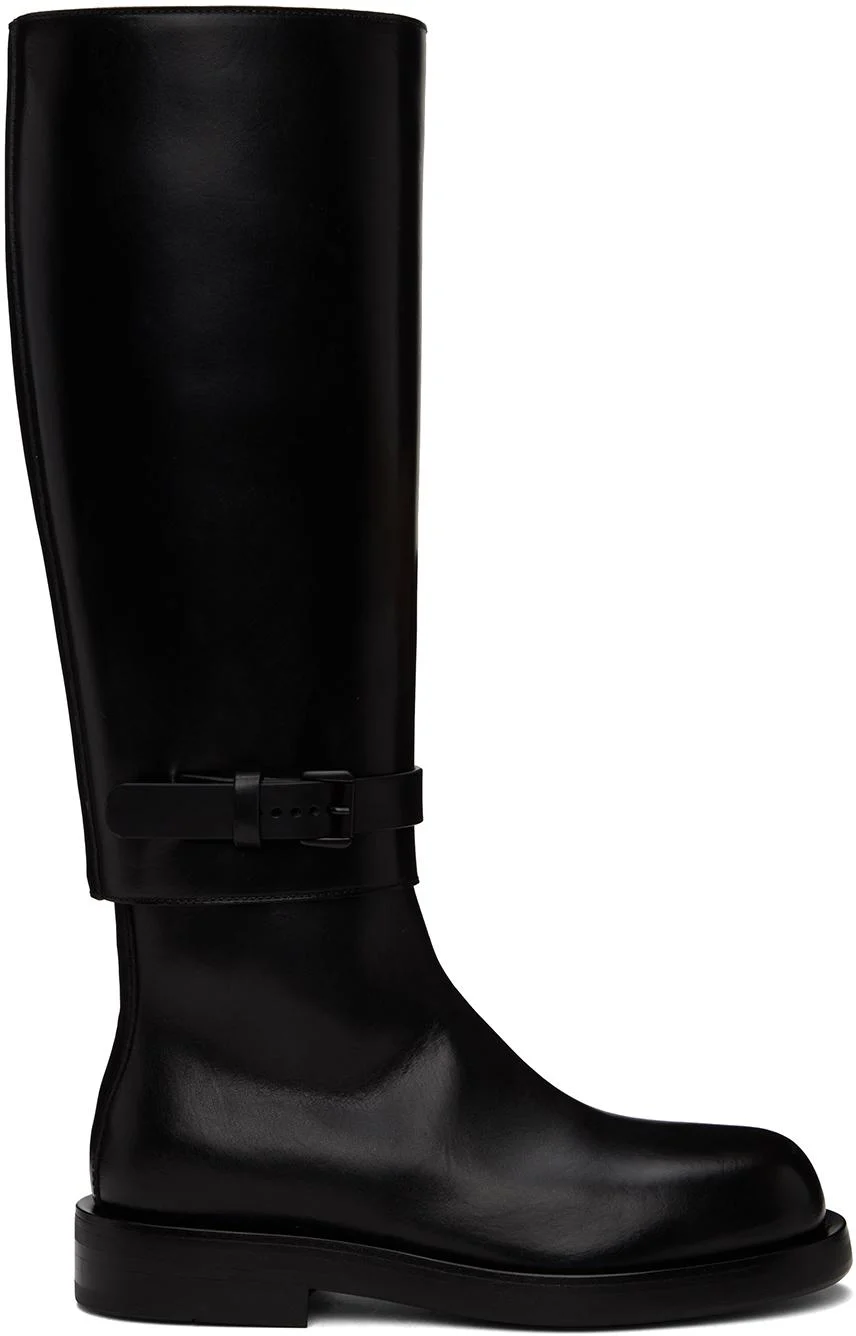 Black Ted Riding Boots