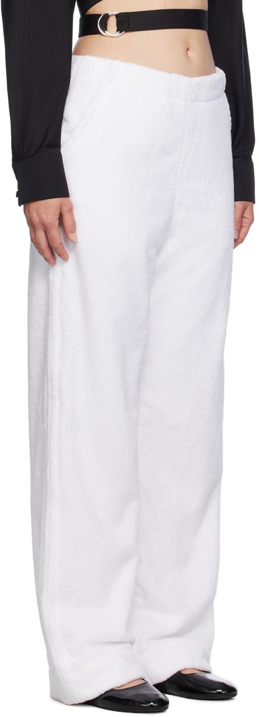 White Loose Trousers