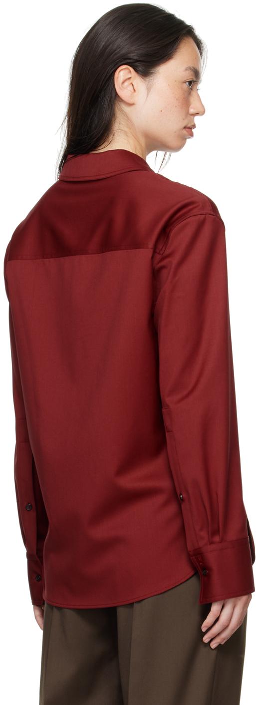 Burgundy Eliana Shirt