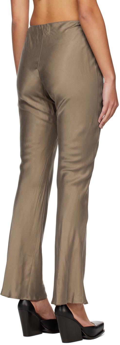 Brown Bias Trousers