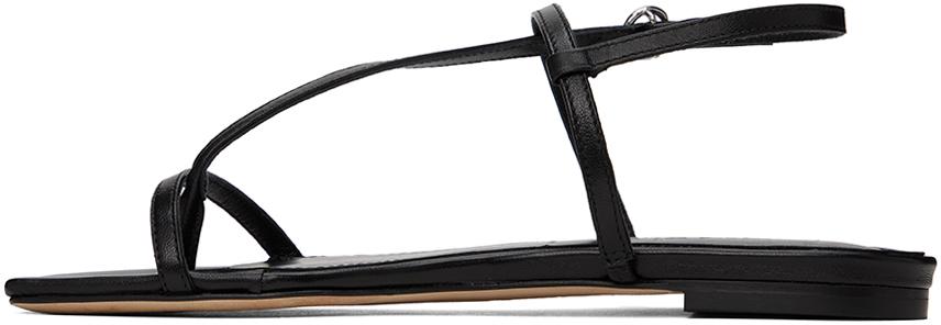 Black Ella Sandals