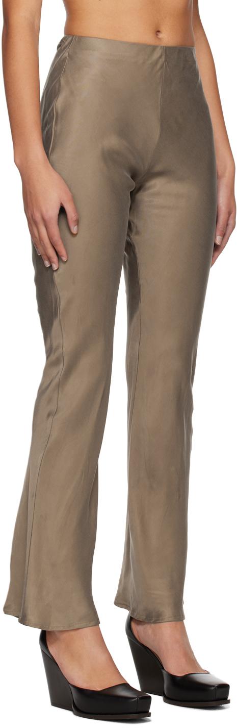 Brown Bias Trousers