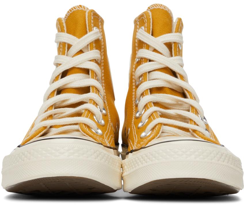 Yellow Chuck 70 High Sneakers