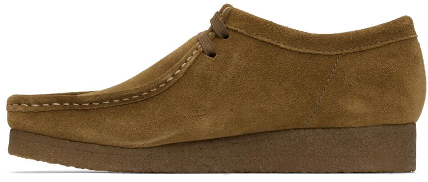 Tan Wallabee Derbys