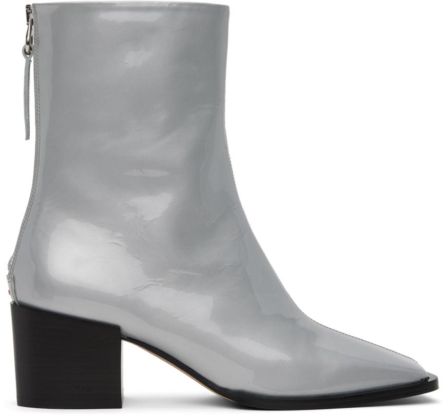 Silver Amina Boots