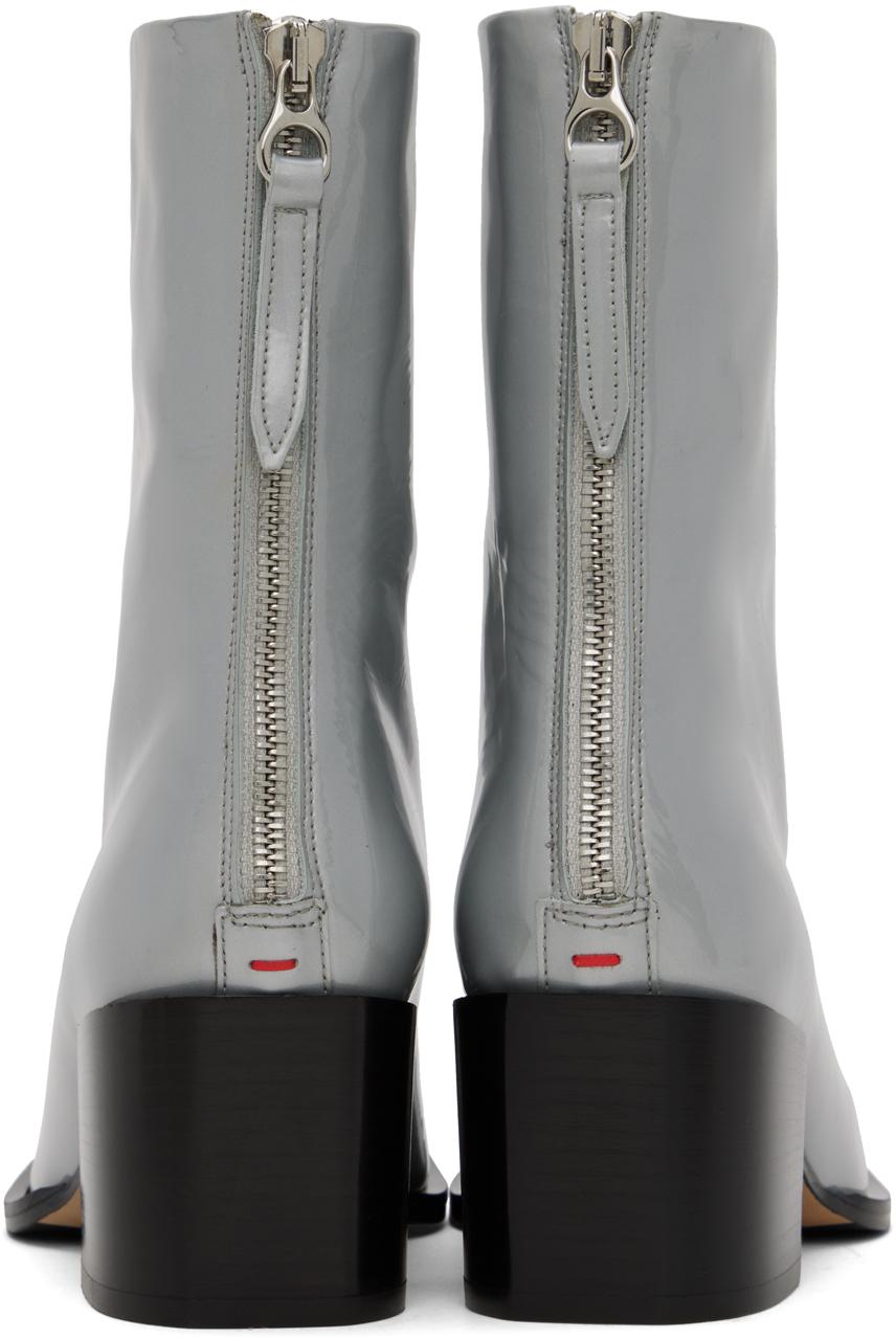 Silver Amina Boots