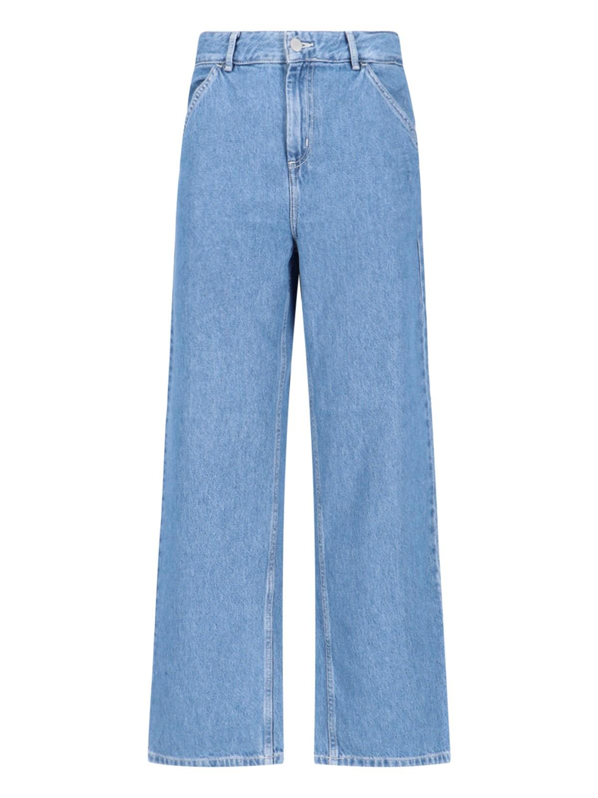 'W' Simple jeans