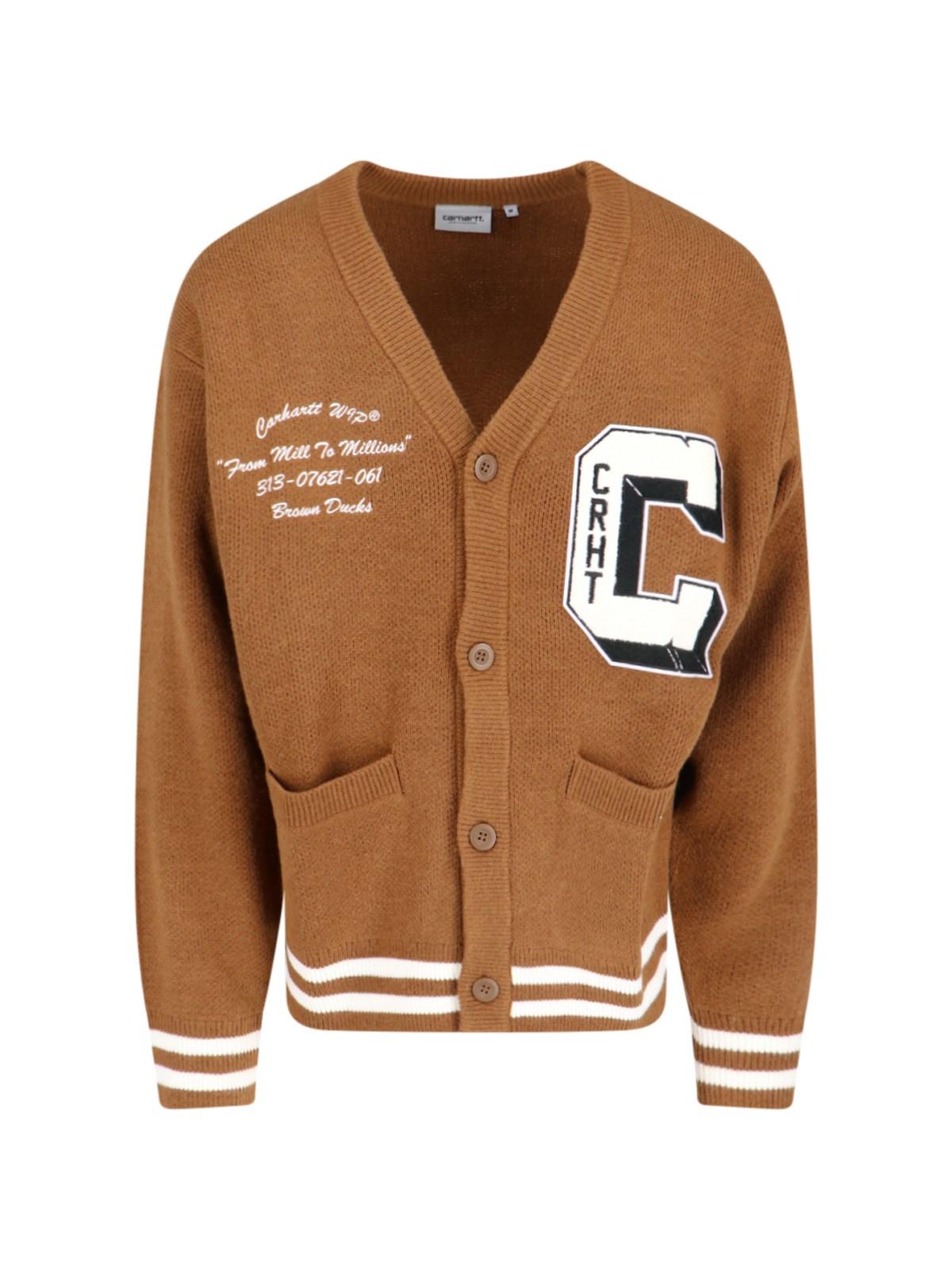 'Brown Ducks' cardigan