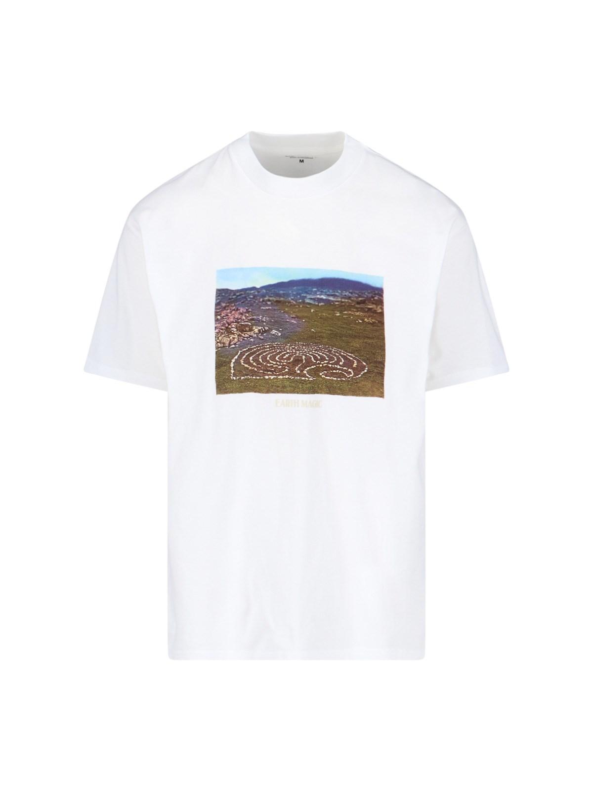 'S/S Earth Magic' print t-shirt