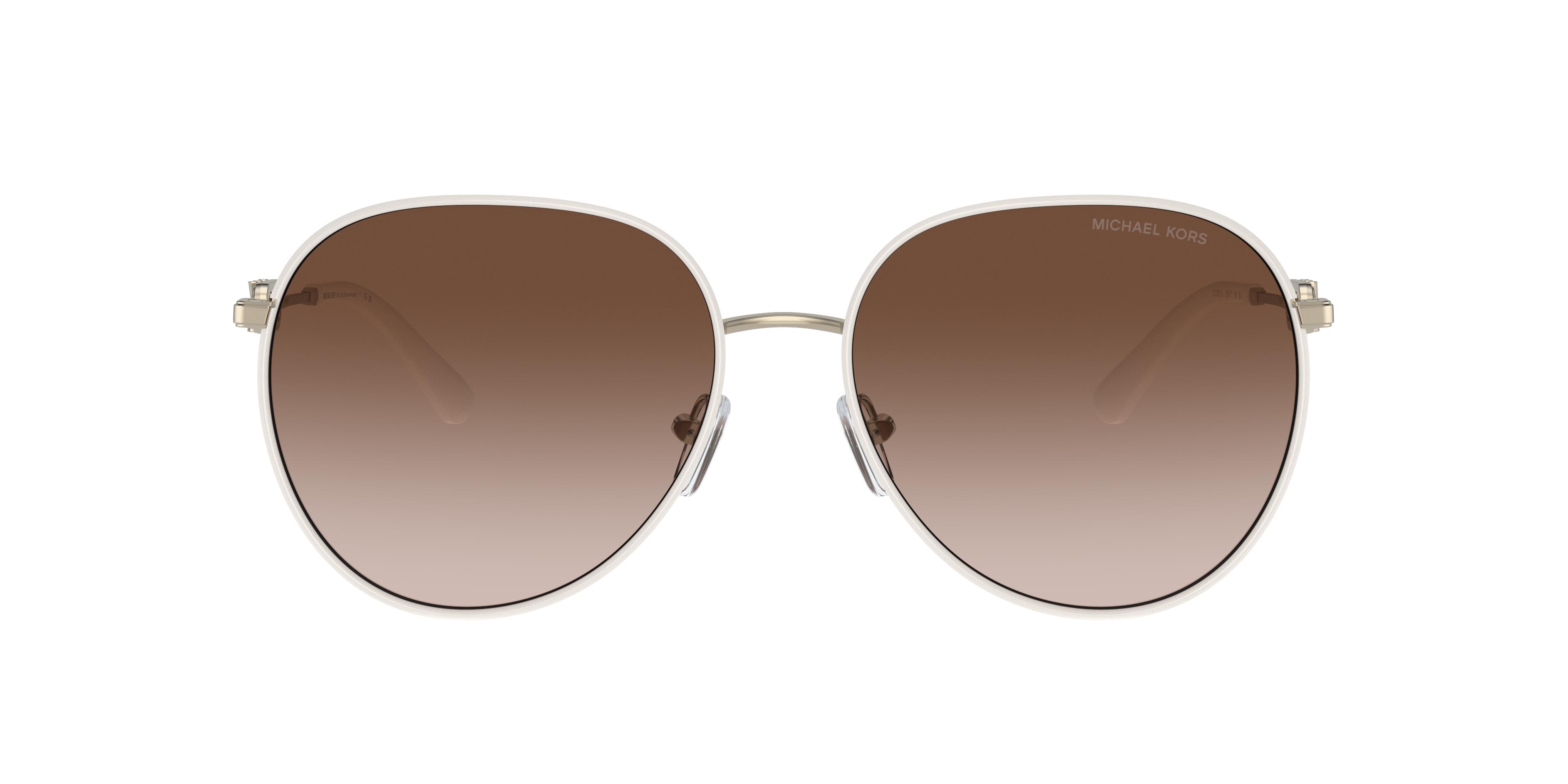 MK1128J Empire round-frame tortoiseshell acetate sunglasses