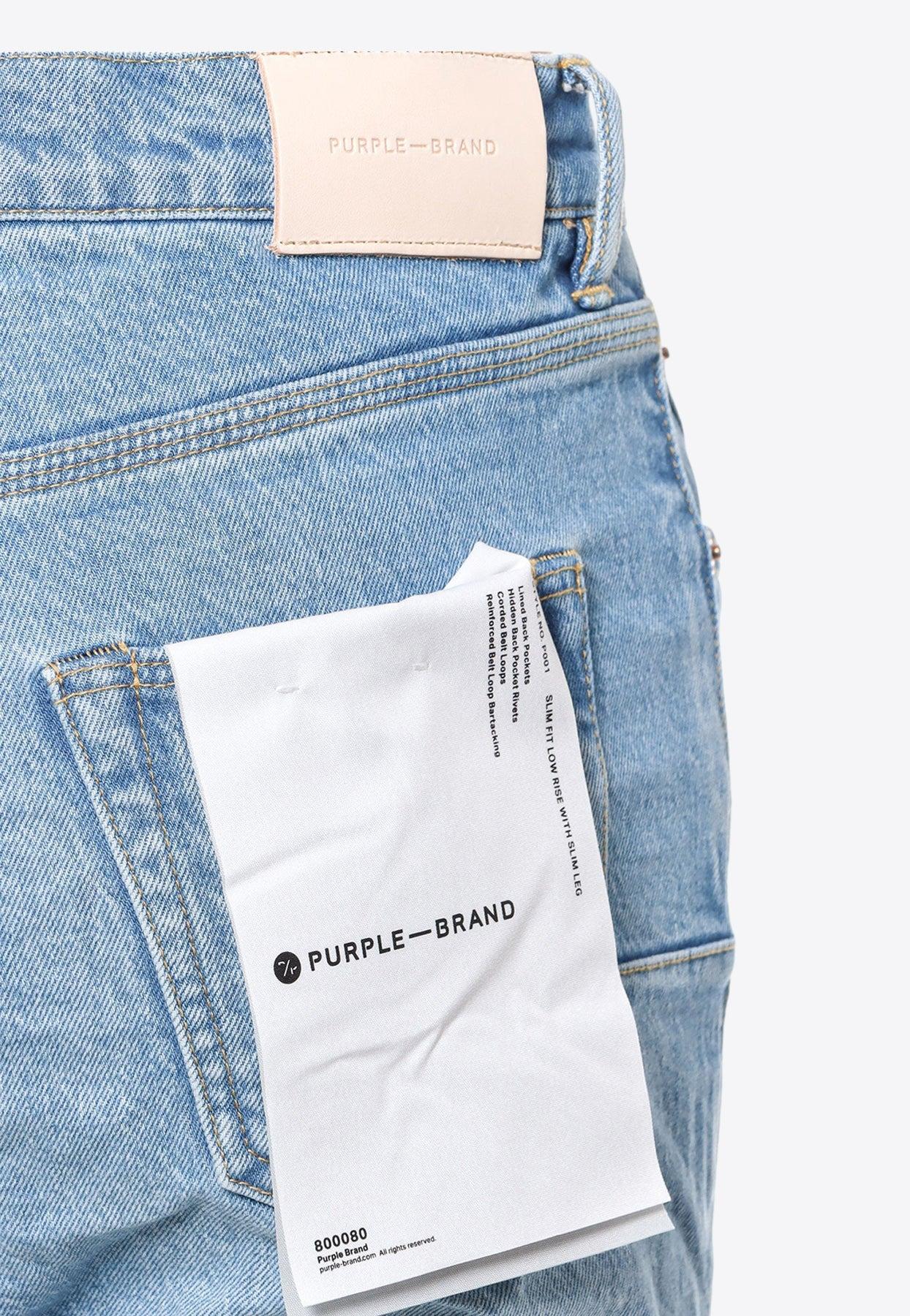 Logo-Patch Slim Jeans