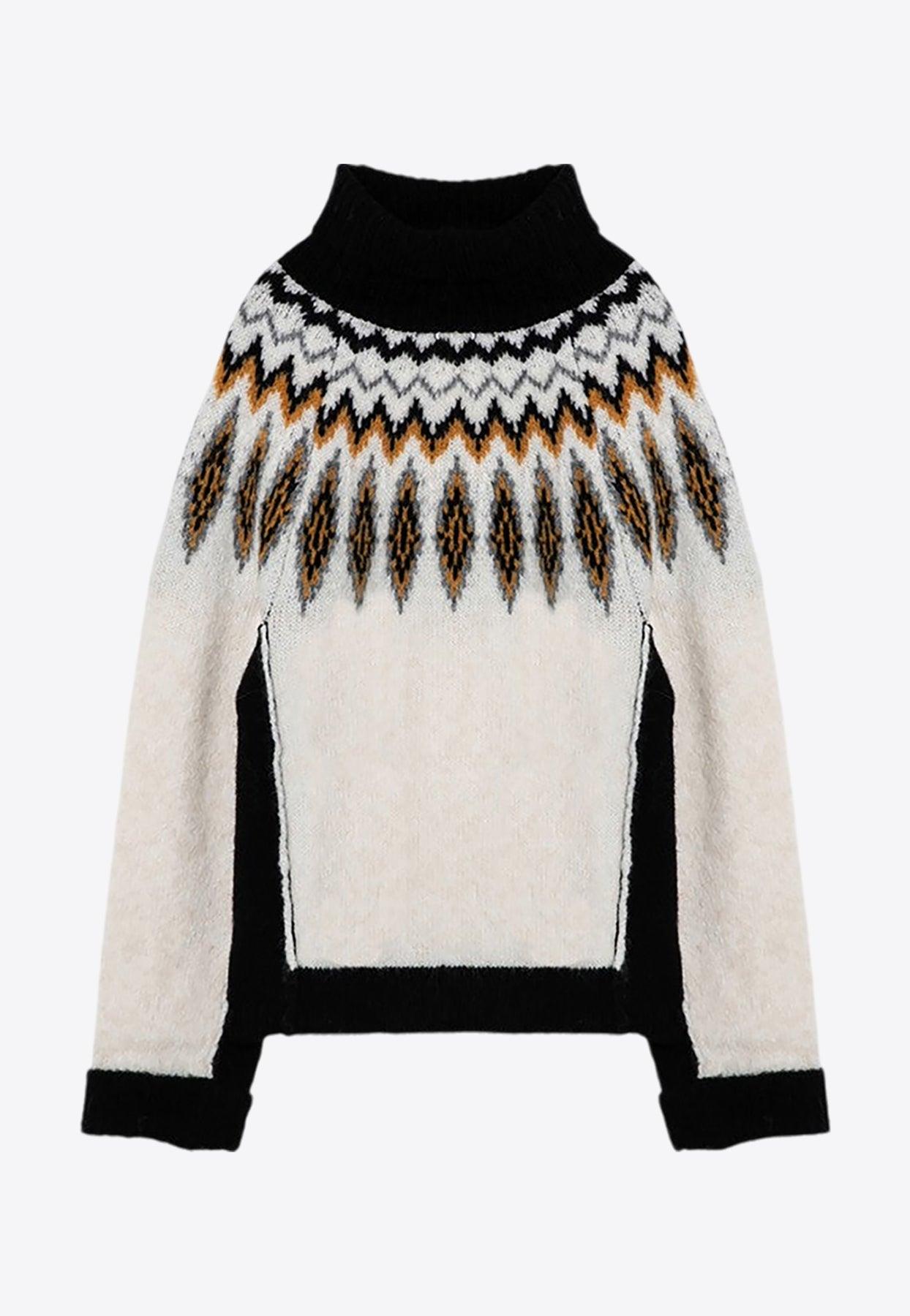 Madelines Wool-Blend Turtleneck Sweater