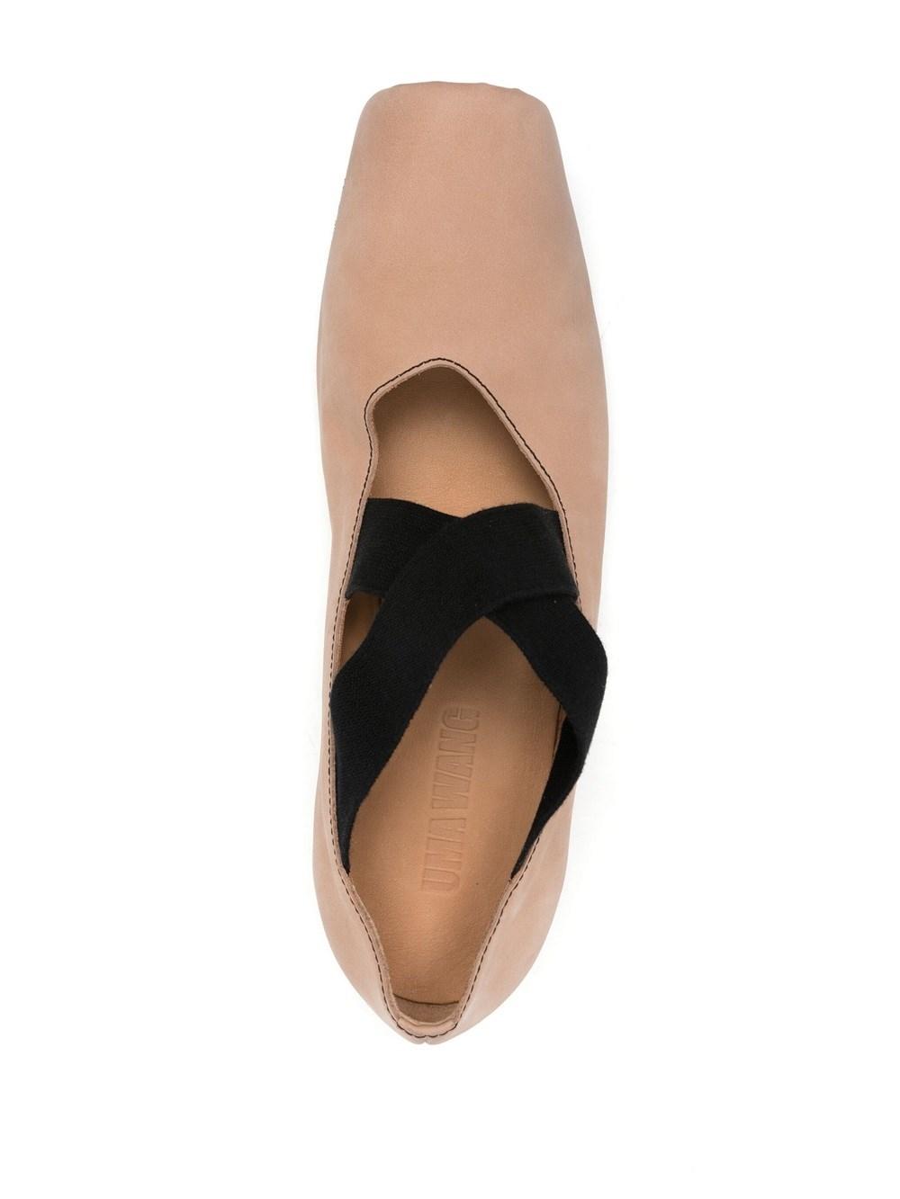 25mm square toe ballet flats