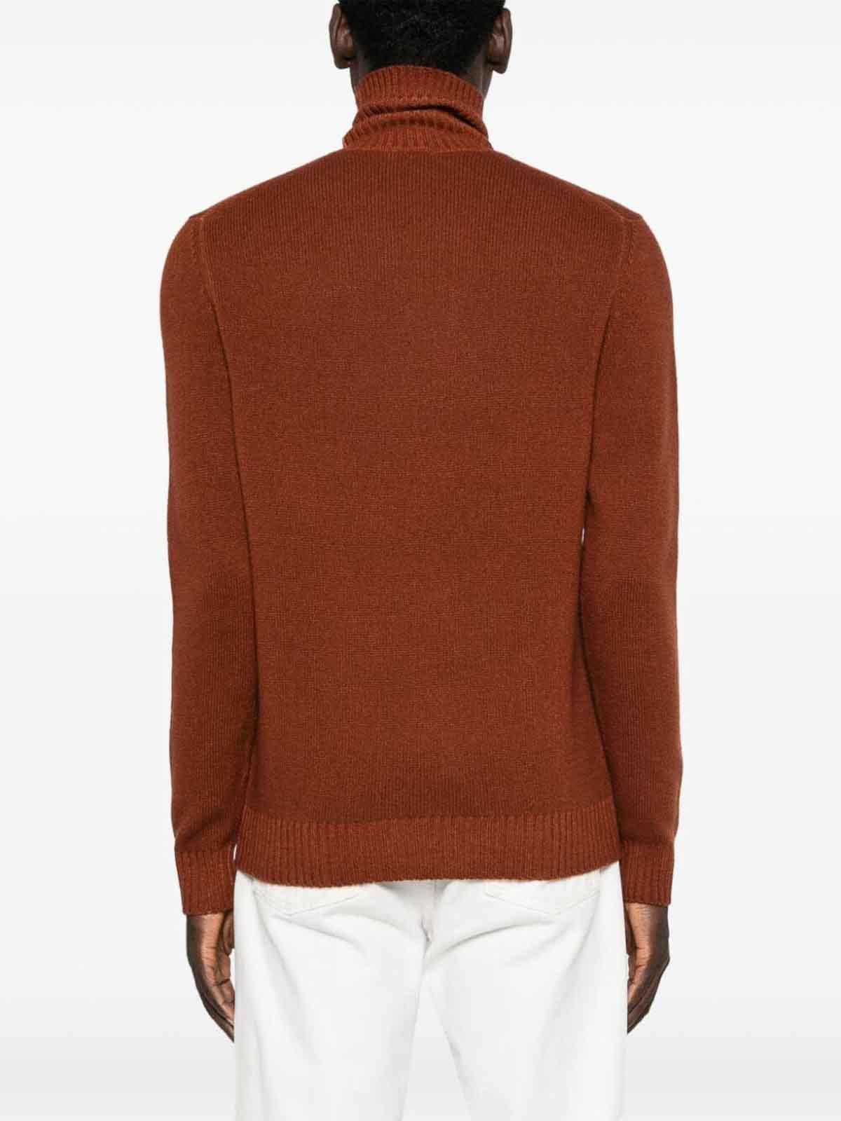 Long Sleeve Turtle-Neck Sweater