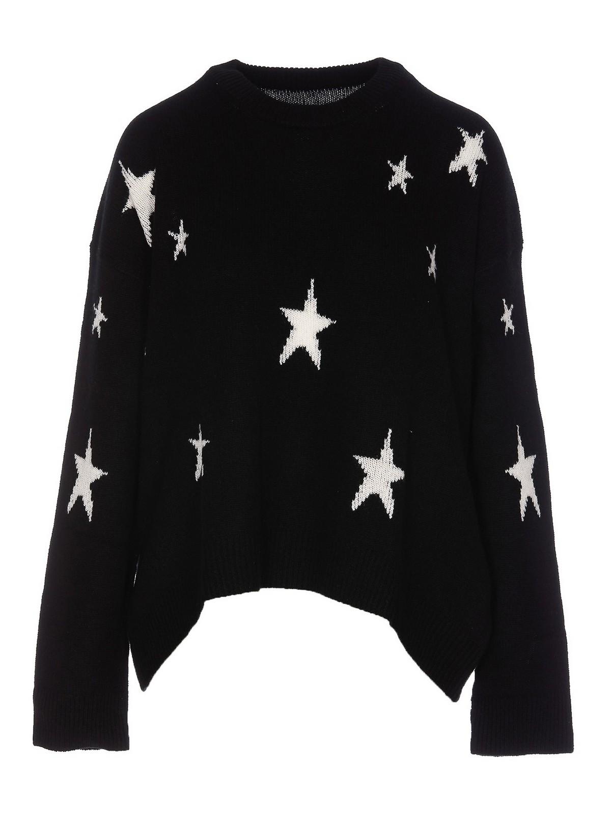 Star detail crewneck