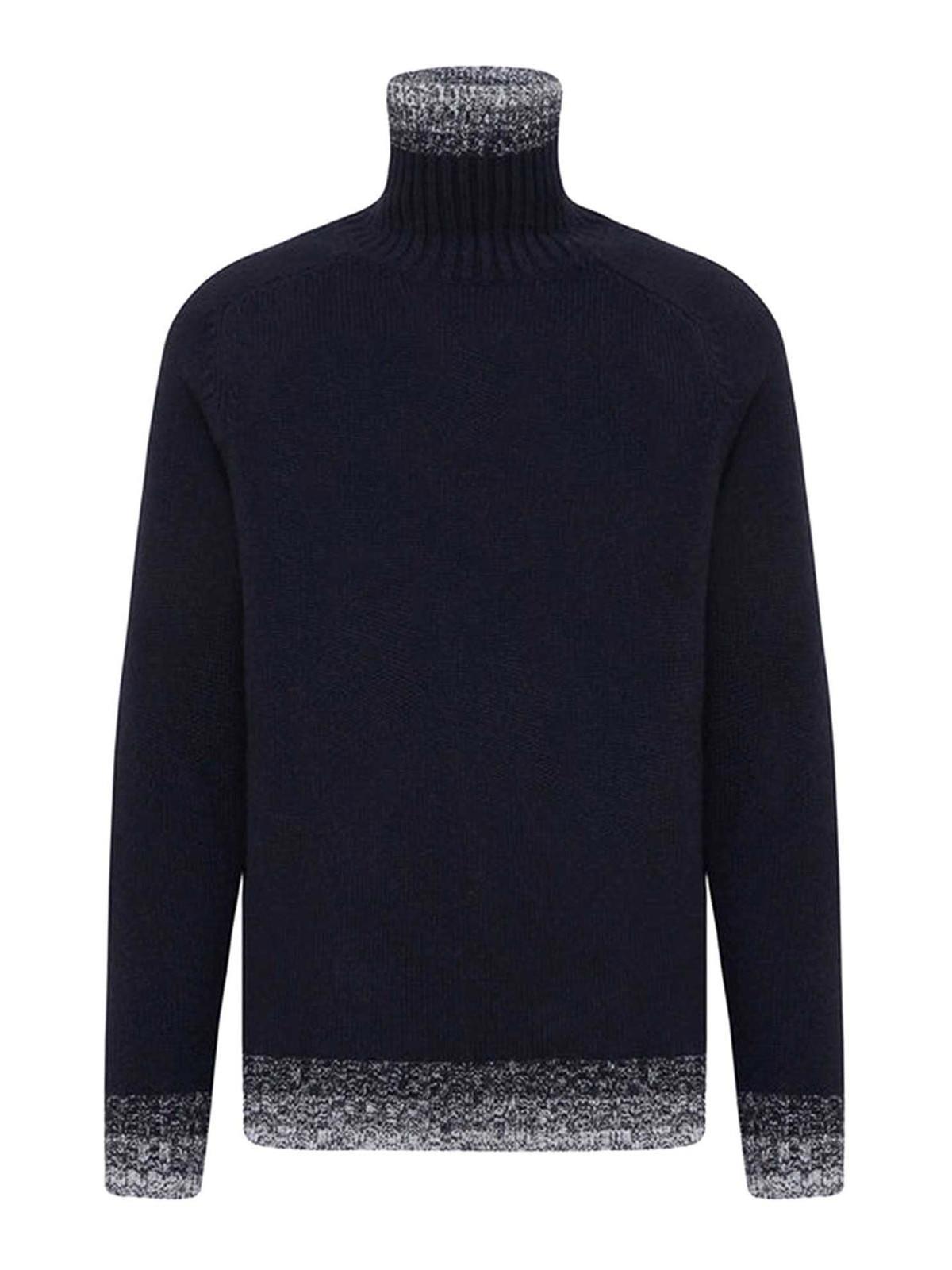 Navy blue turtleneck