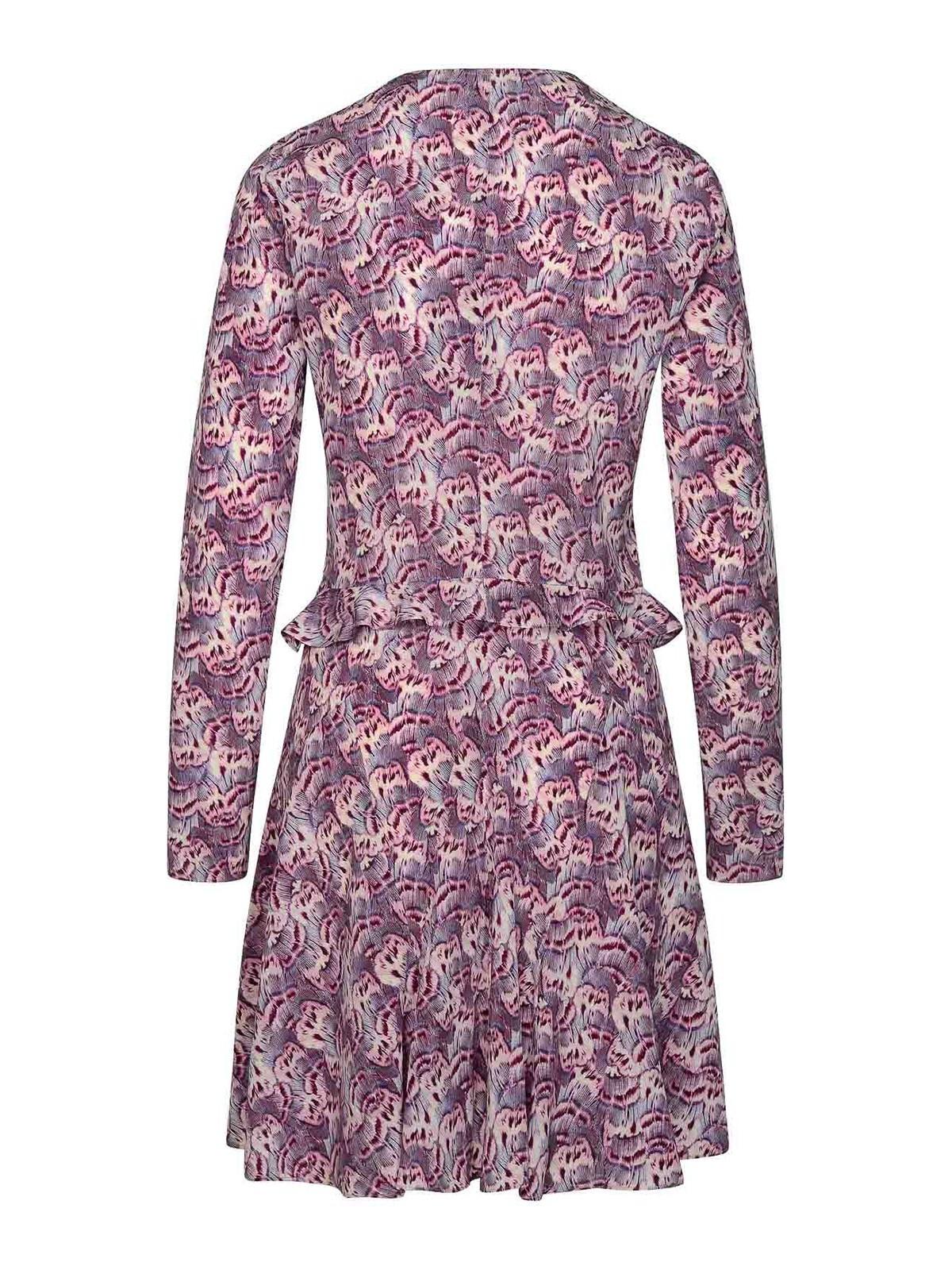 Usmara purple silk dress