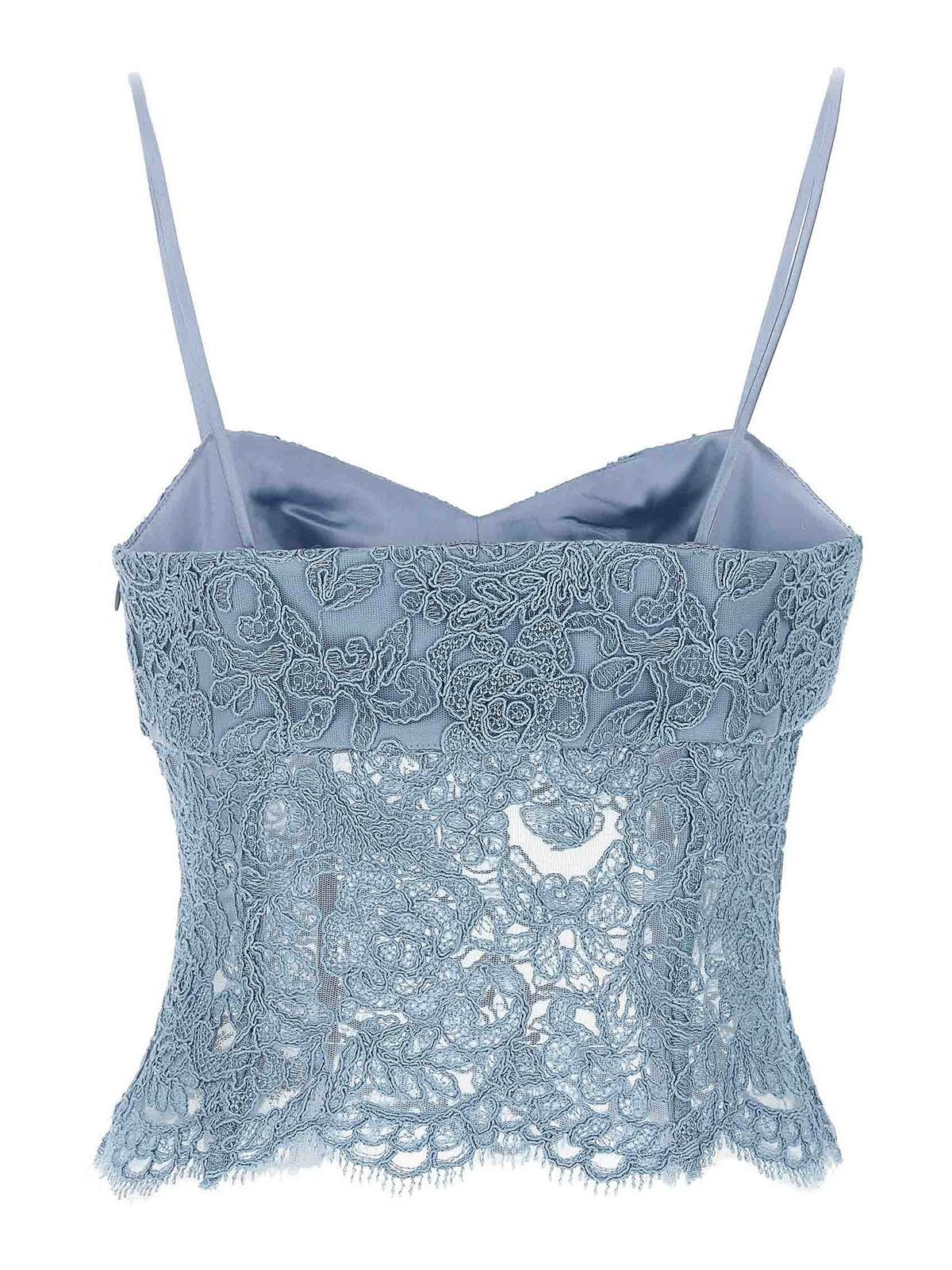 Lace Bustier Top