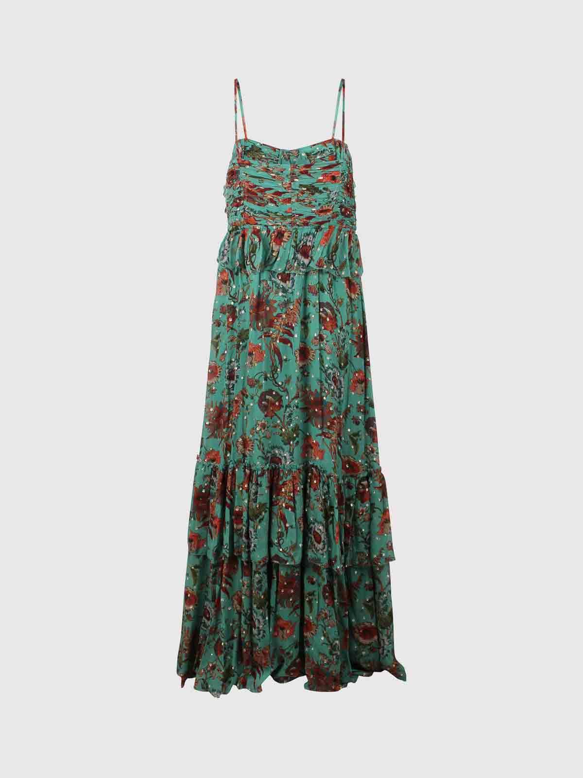 Colette Long Floral Dress