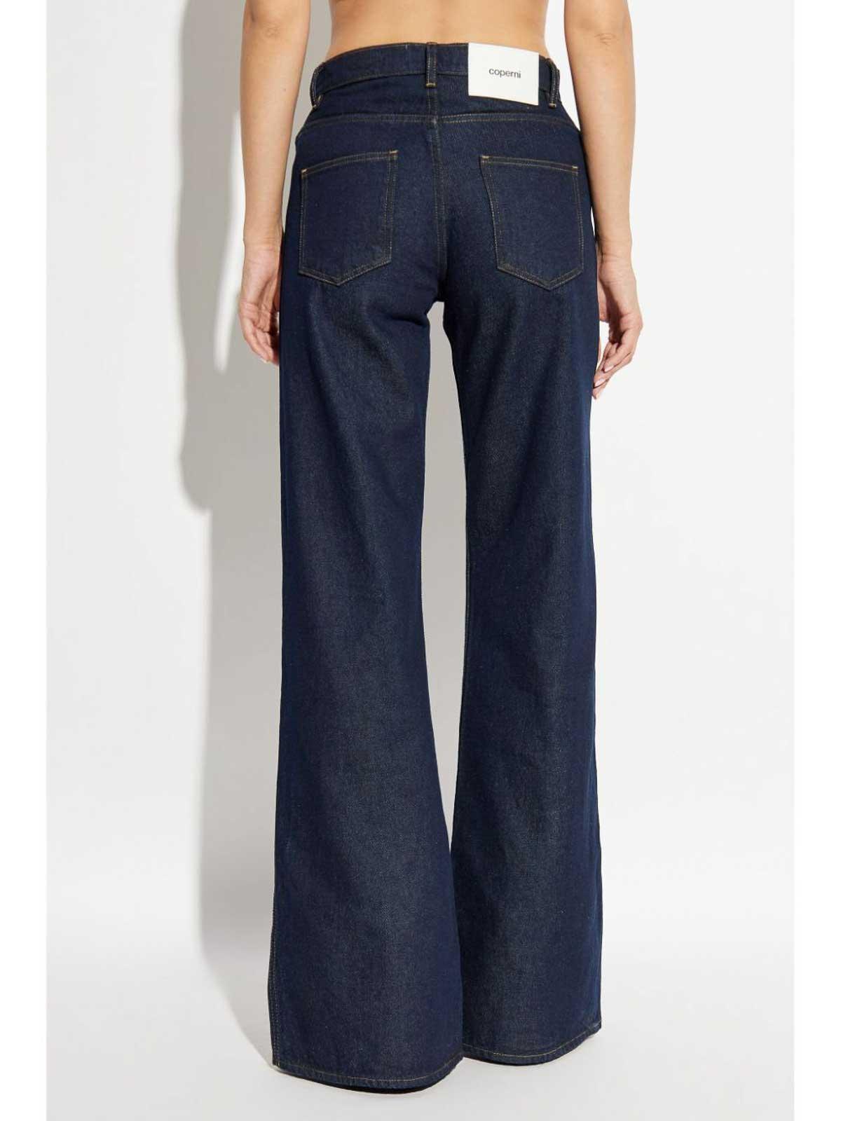 Wide Leg Denim Pants