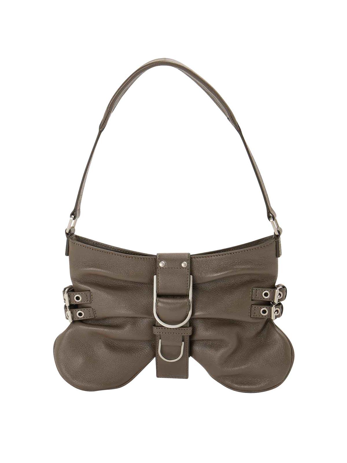 Buckled Shoulder Bag