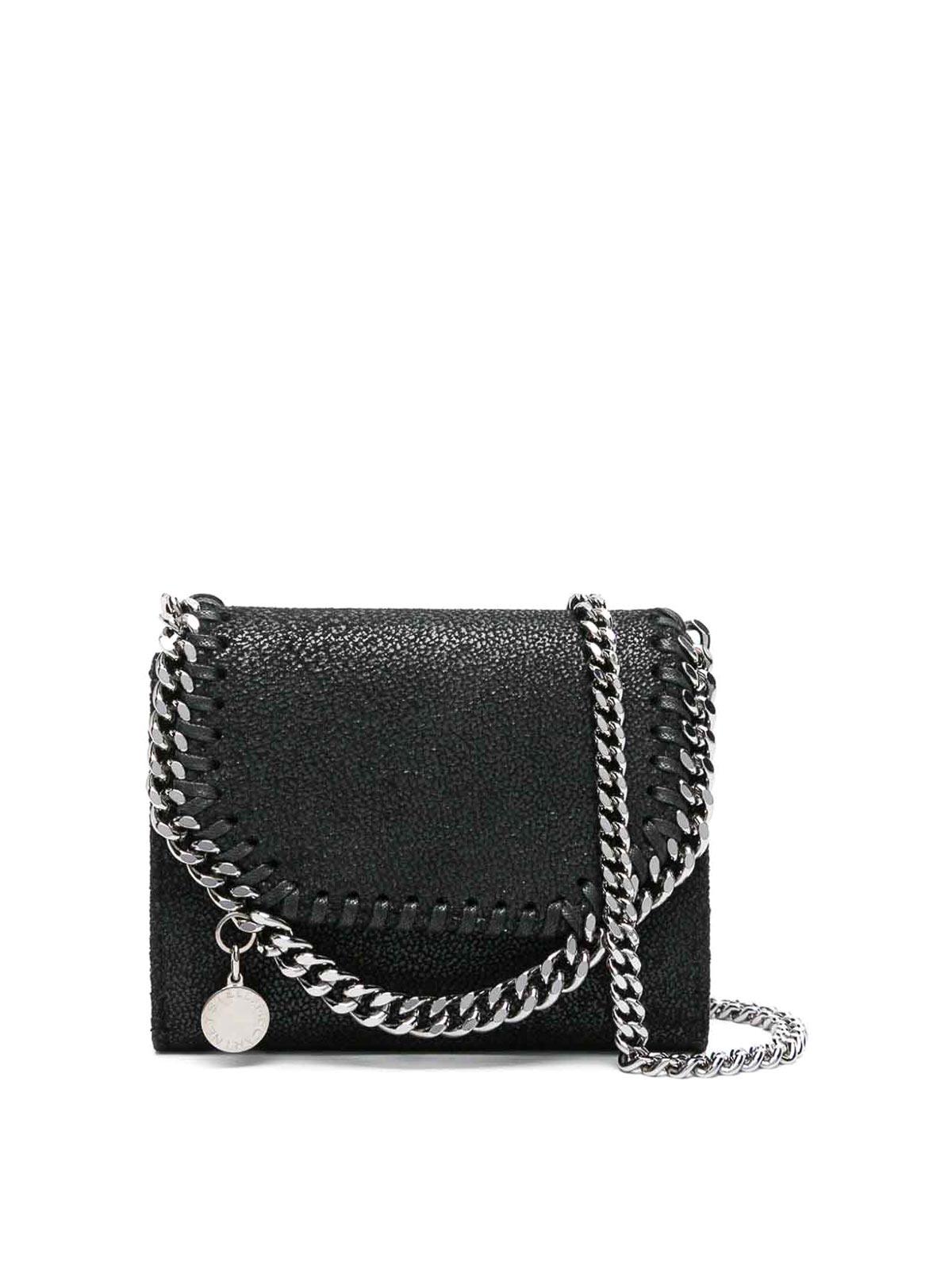 Small Falabella Chain-Link Wallet