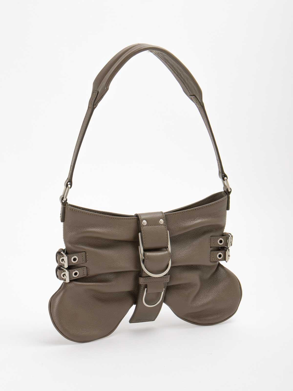 Buckled Shoulder Bag