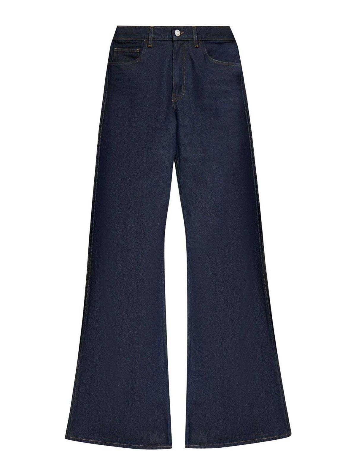 Wide Leg Denim Pants