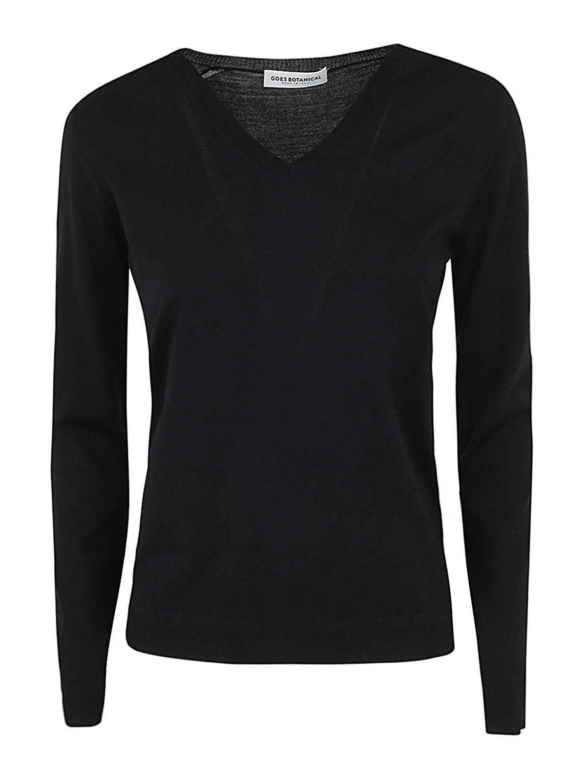 Long sleeves v neck sweater