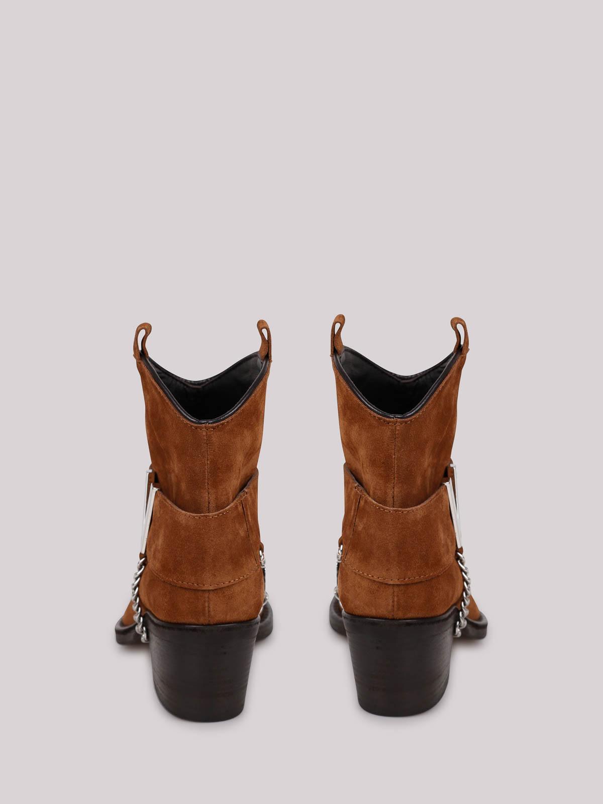 Cowboy ankle boots