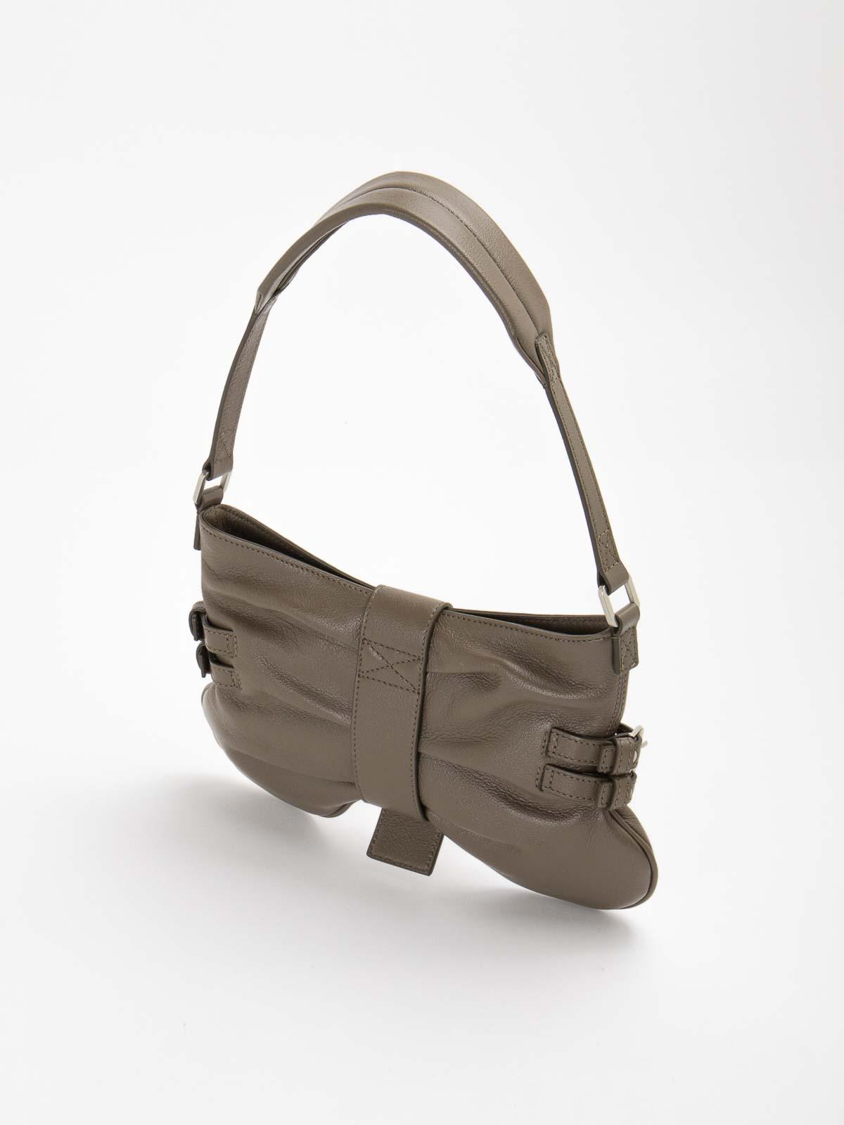 Buckled Shoulder Bag