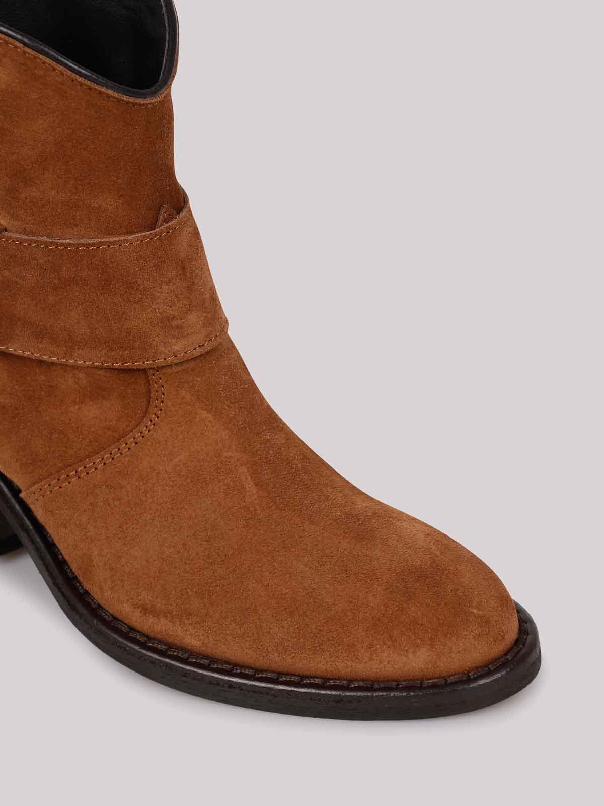 Cowboy ankle boots