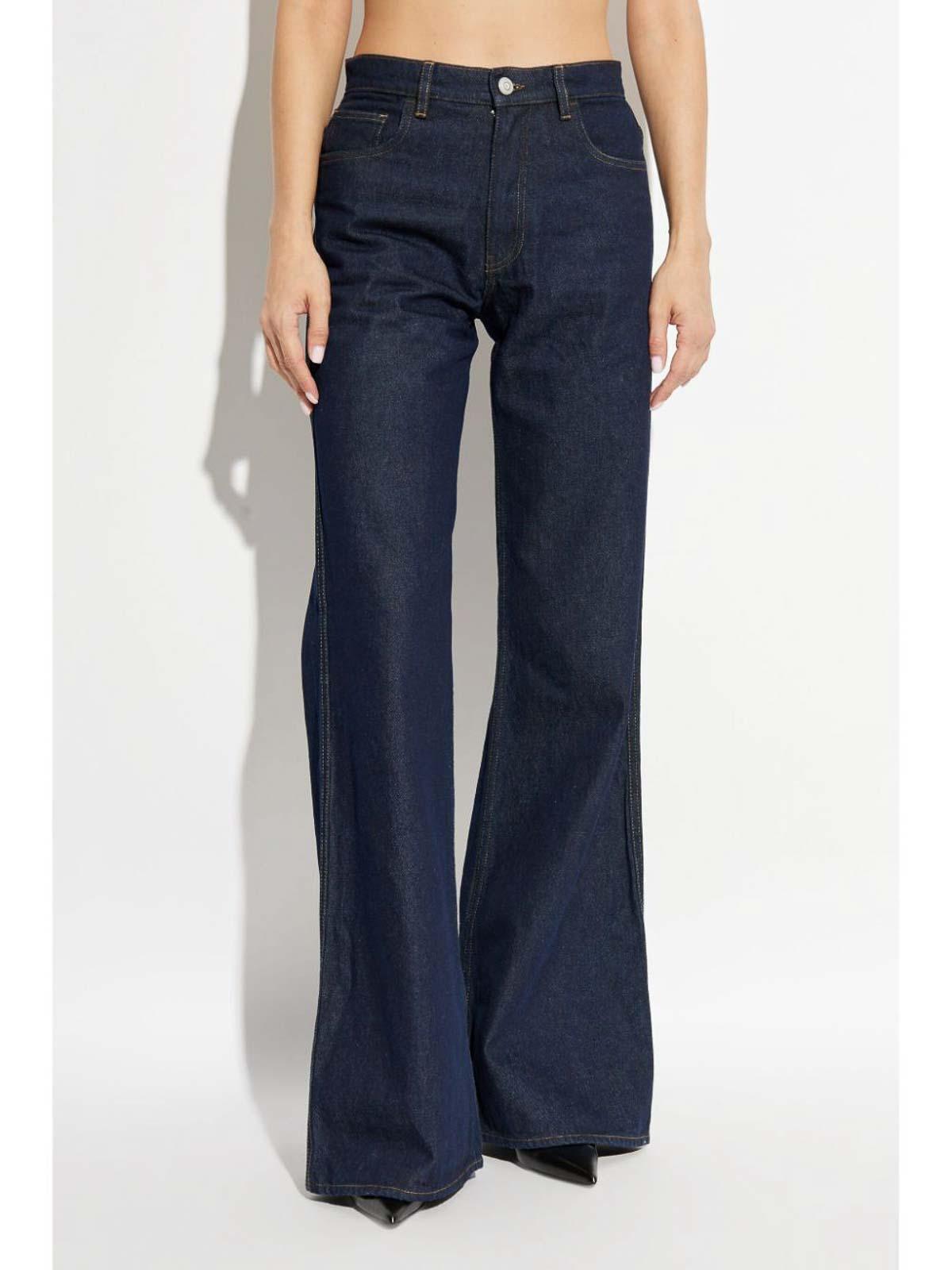 Wide Leg Denim Pants