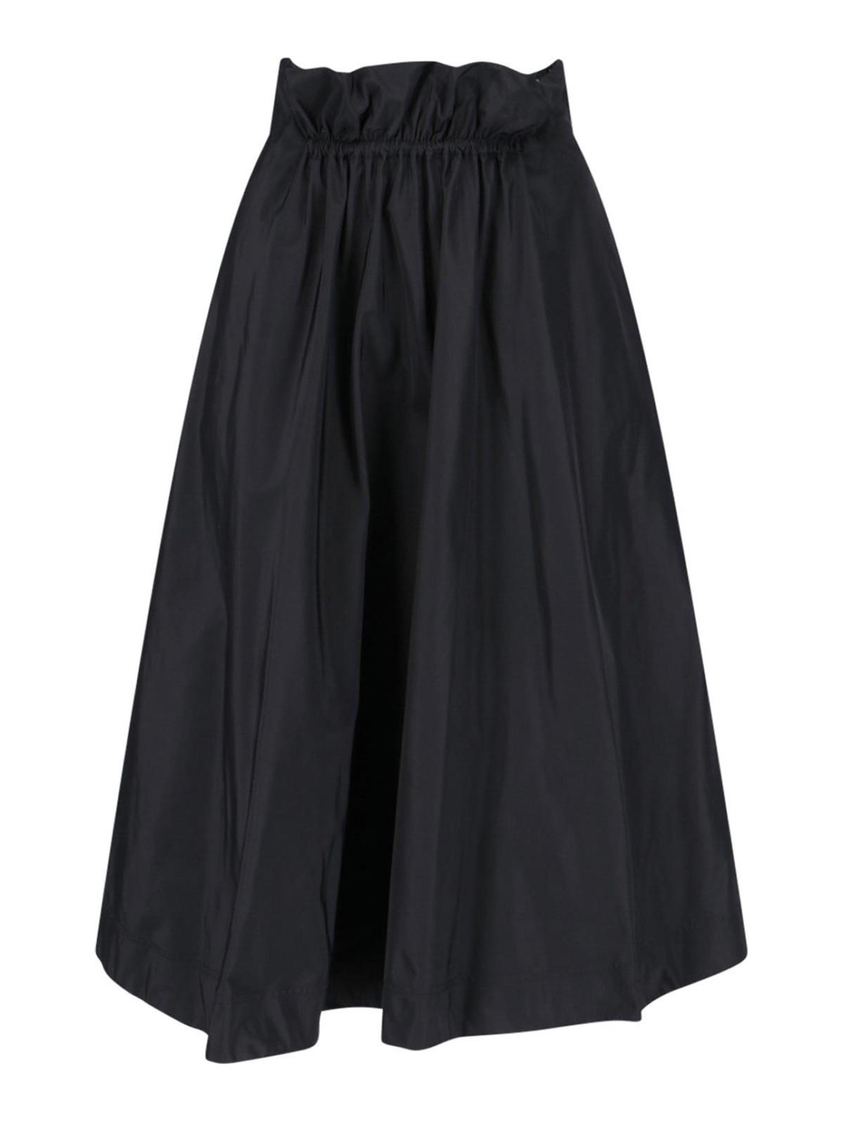 Flared Midi Skirt