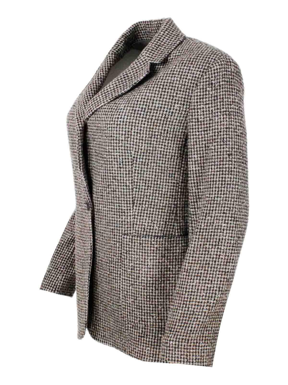 Wool blend jacket